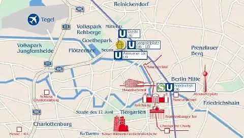 *** Aparthotel Europeapartments Bruesseler Strasse Berlijn Duitsland
